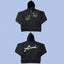 Aimé Leon Dore Angel Wing Cursive Zip-Up Hoodie - Black