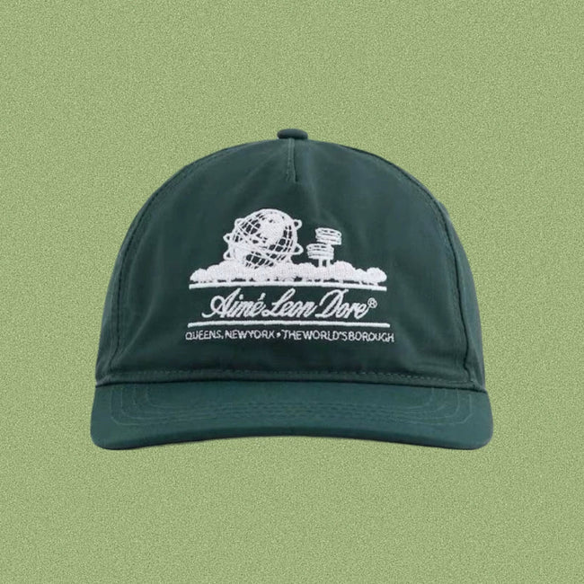 Aimé Leon Dore World Graphic Hat - Forest Green Hover Image