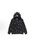 A Bathing Ape X Sanrio Hello Kitty Kuromi Full Zip Hoodie