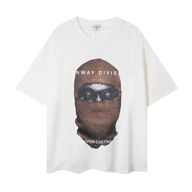 IH NOM UH NIT Runway Division Mask Graphic Tee - Off-White Hover Image