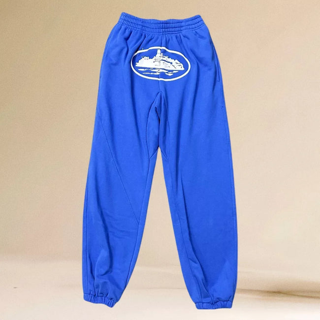 Corteiz Alcatraz Island Heavyweight Sweatpants deep blue Hover Image