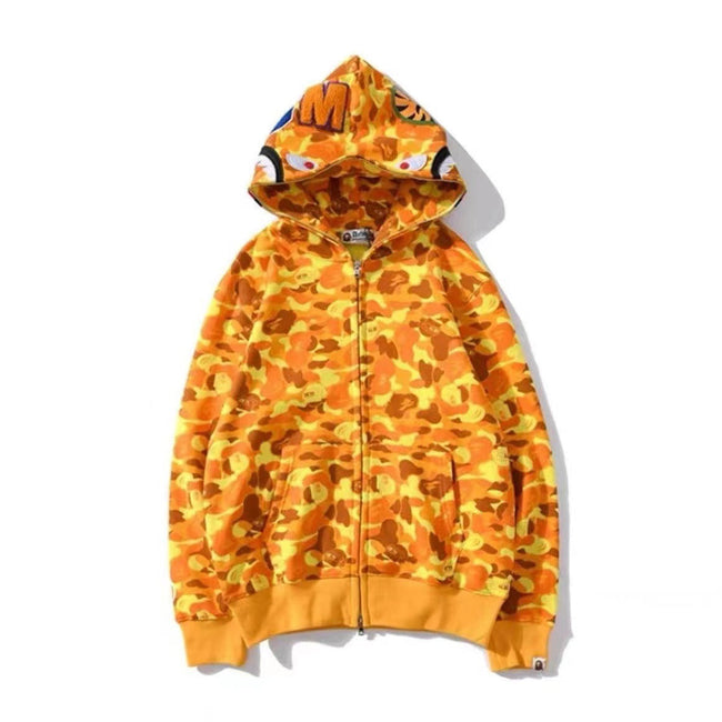 Bape Abc Camo Shark Full-zip Hoodie Hover Image